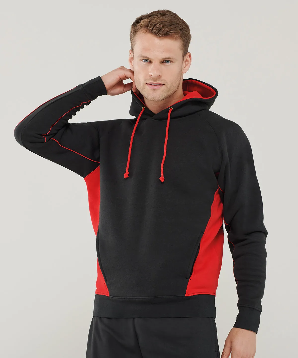 Navy/White - Pullover hoodie