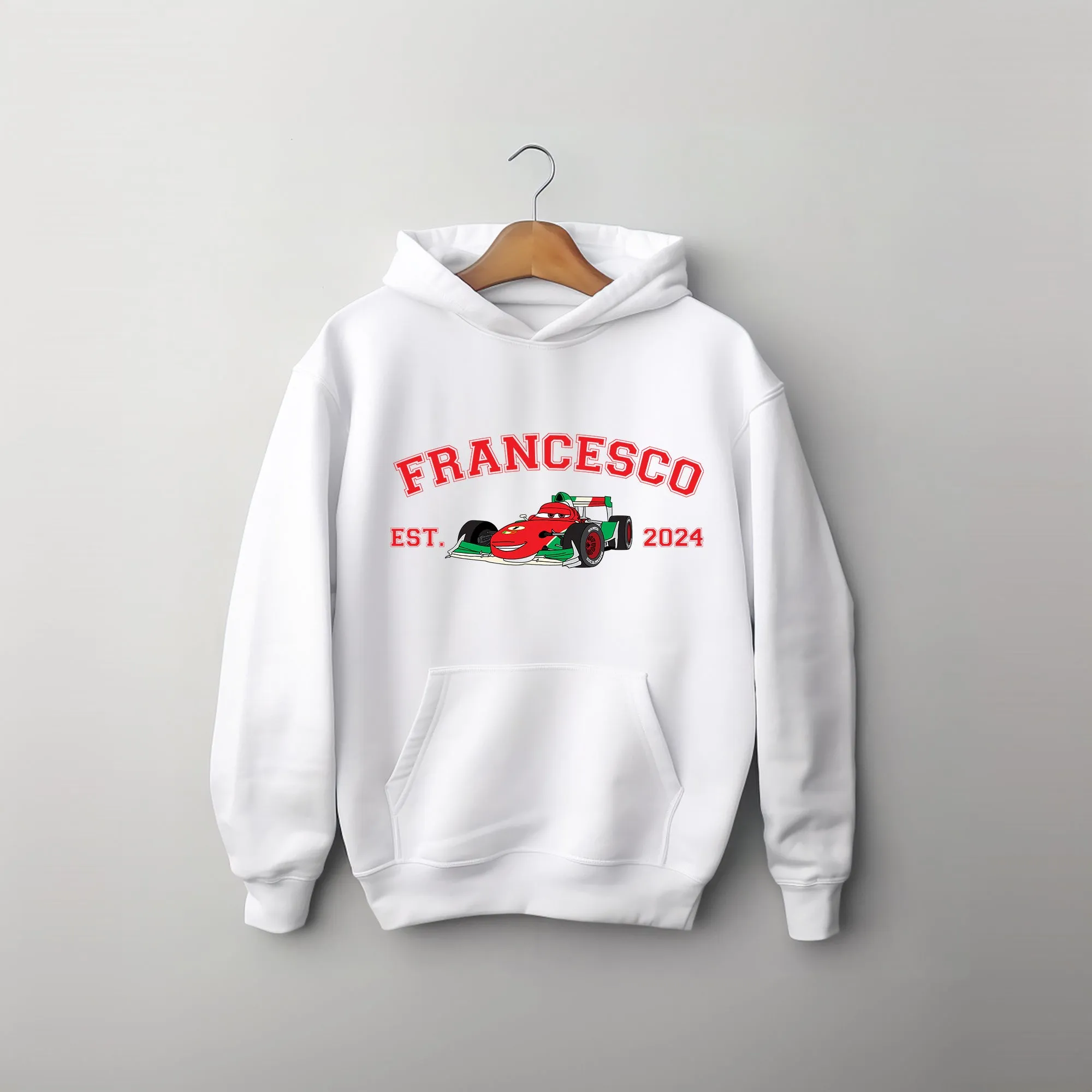 Personalized Disney Cars Francesco Toddler Hoodie