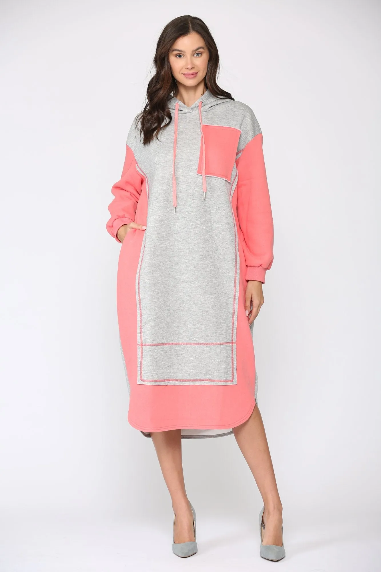Pre-Order Fatima Color-block Dress