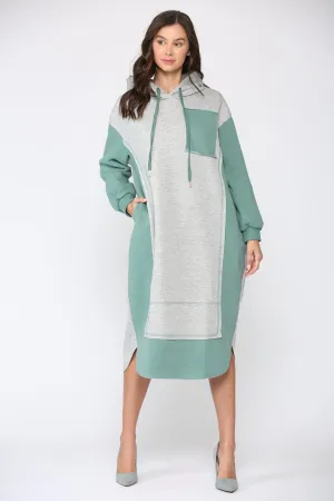 Pre-Order Fatima Color-block Dress