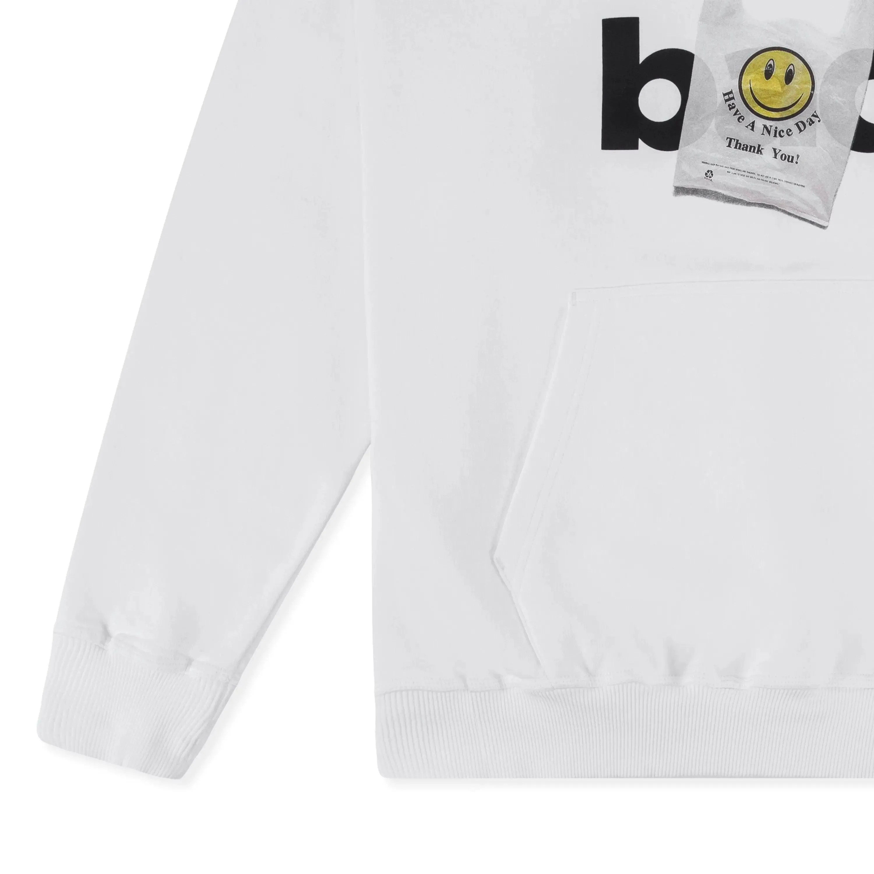 "HAVE A NICE DAY" Hoodie - White
