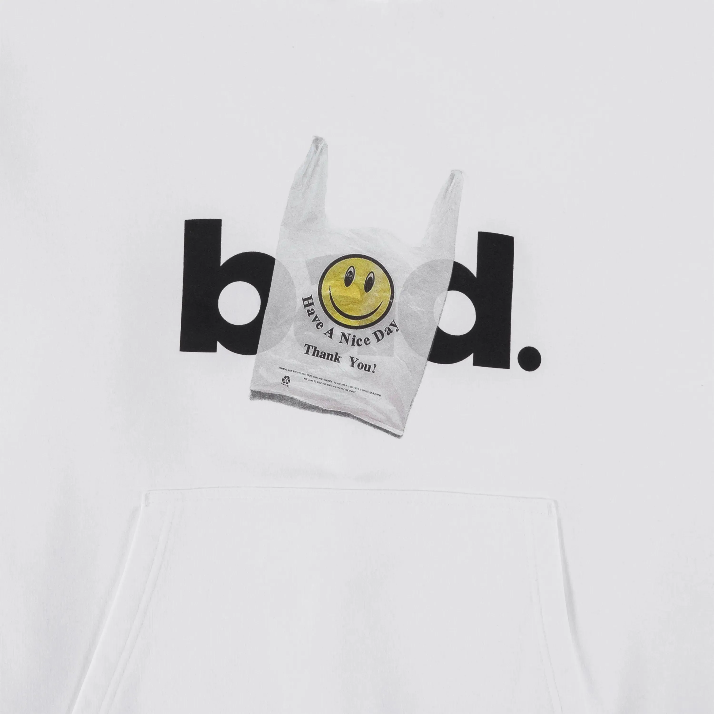 "HAVE A NICE DAY" Hoodie - White
