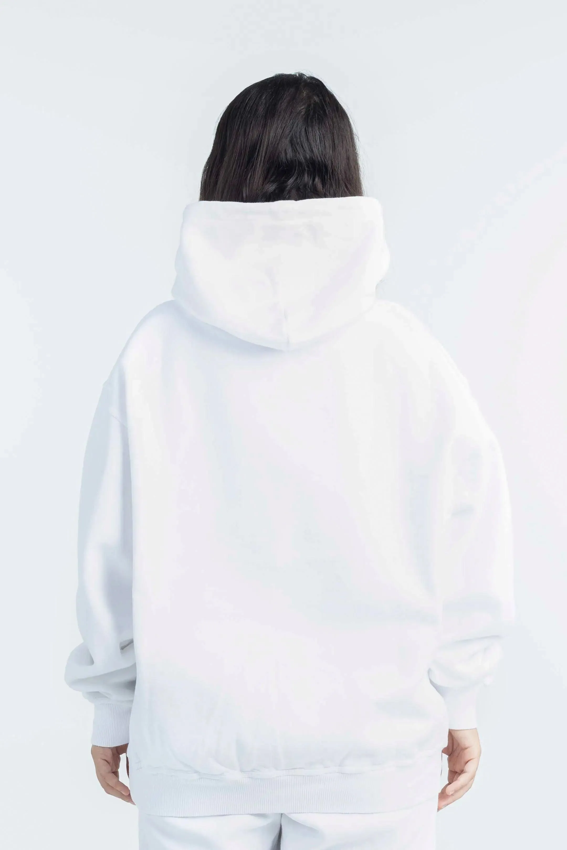 "HAVE A NICE DAY" Hoodie - White