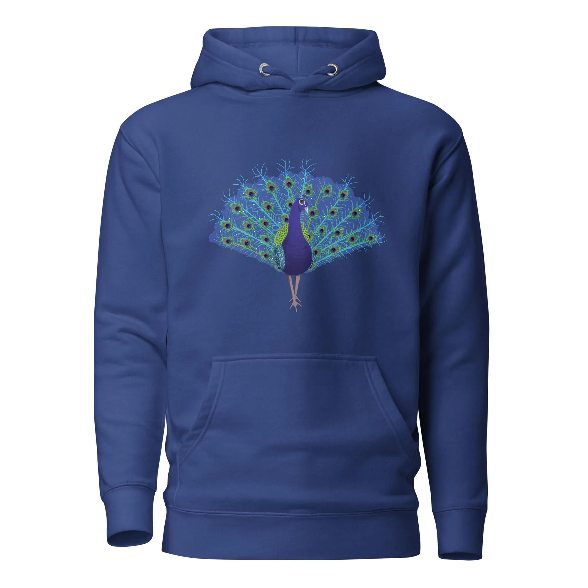 "Strut Your Stuff" Peacock Hoodie (Unisex)