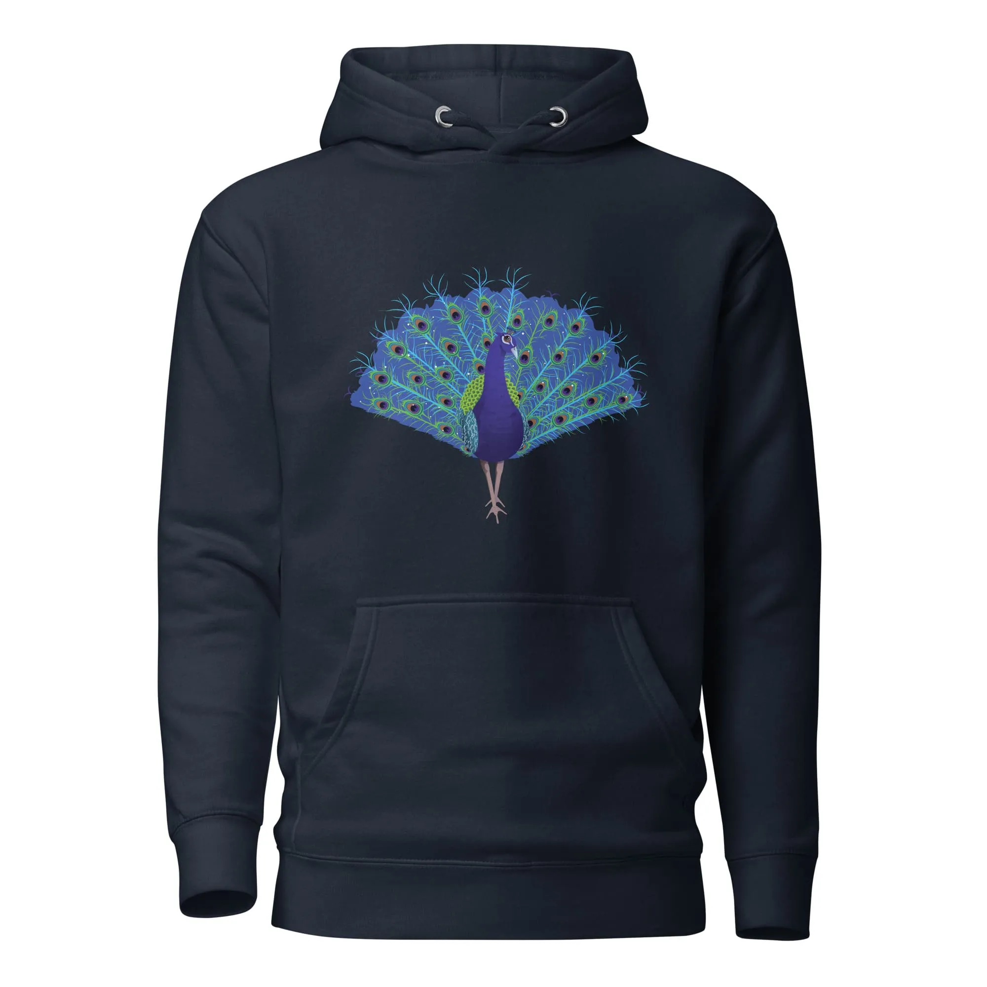 "Strut Your Stuff" Peacock Hoodie (Unisex)