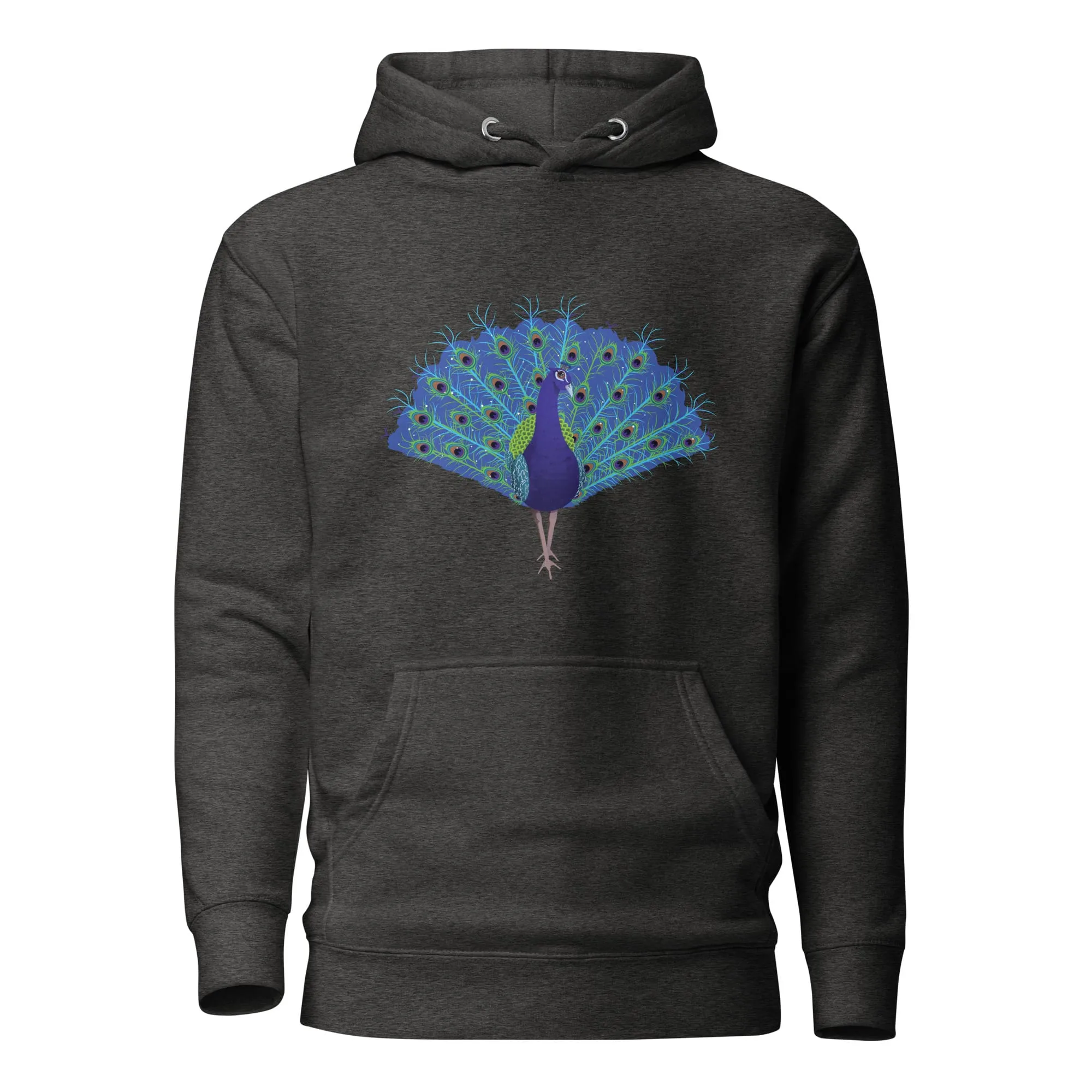 "Strut Your Stuff" Peacock Hoodie (Unisex)