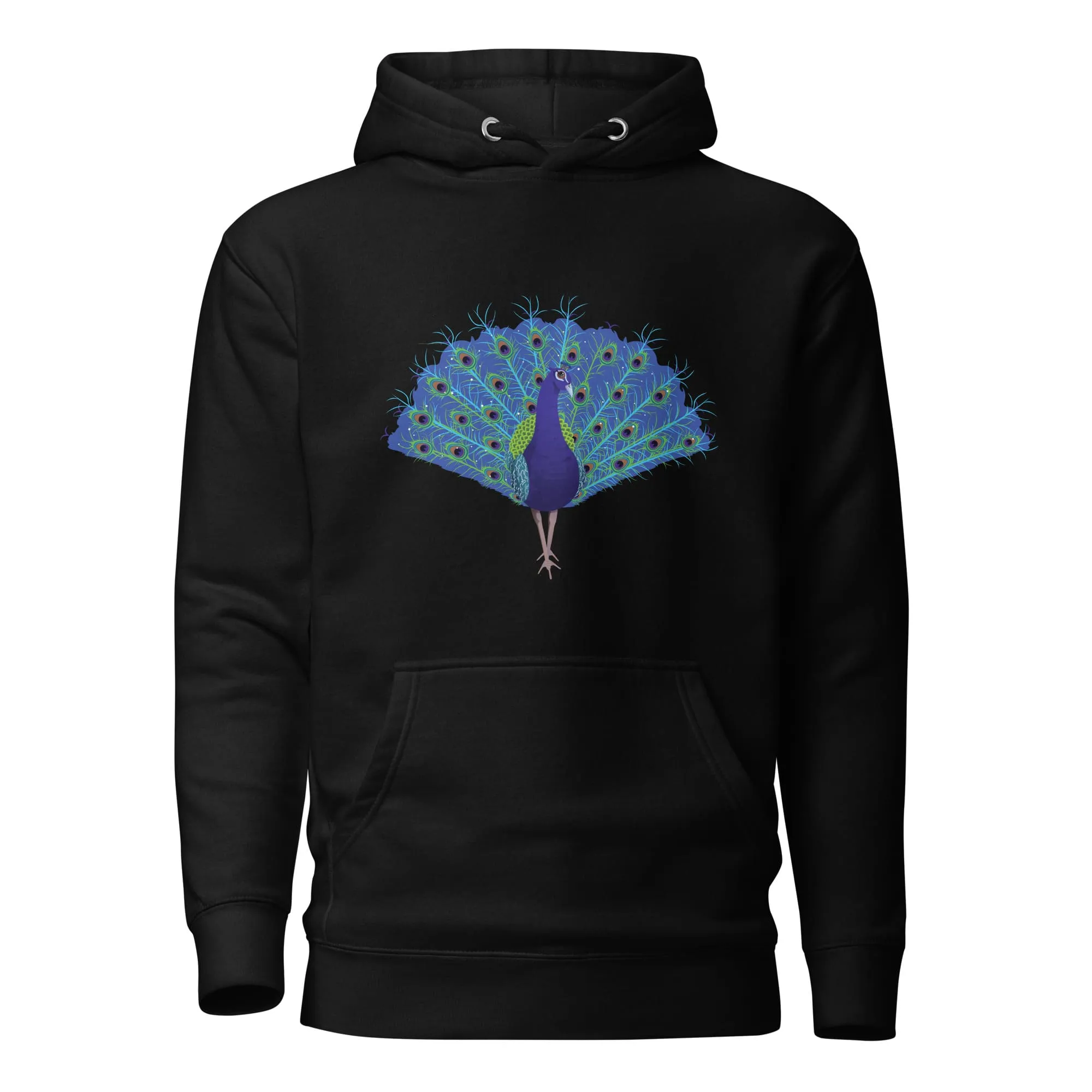 "Strut Your Stuff" Peacock Hoodie (Unisex)