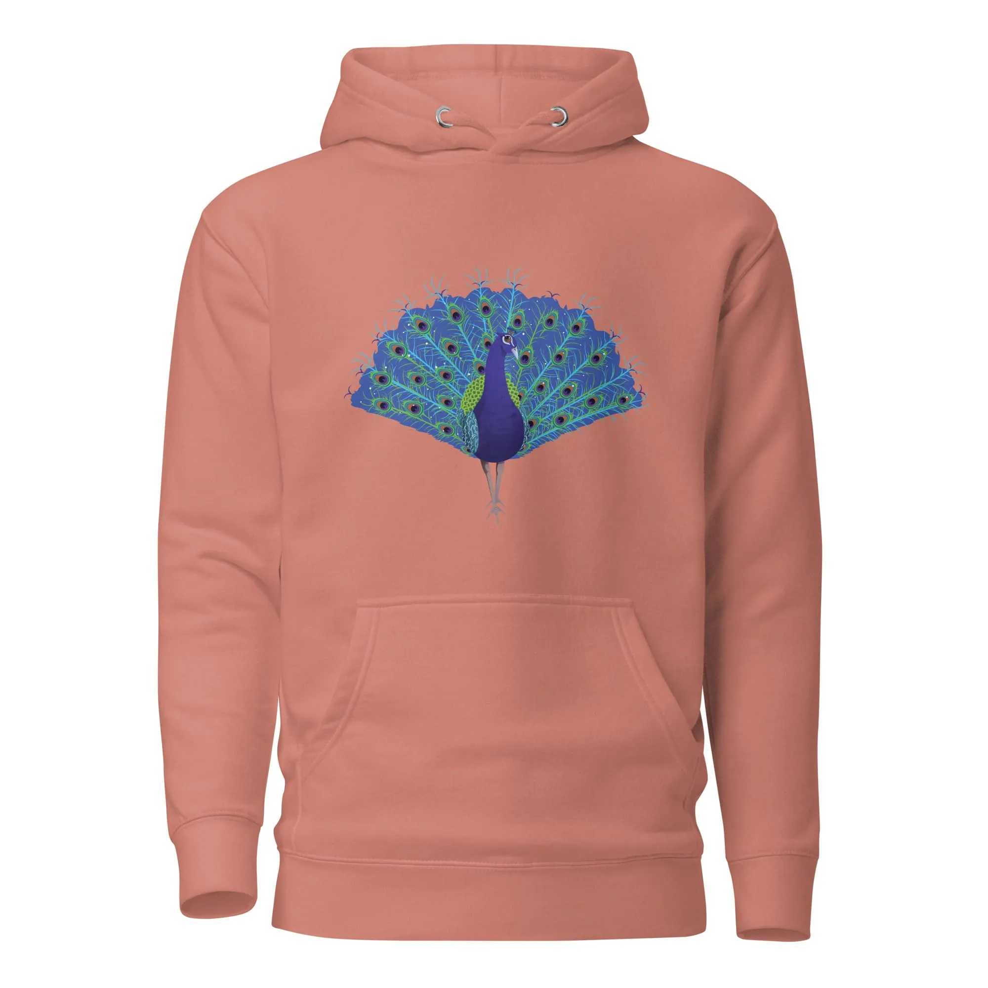 "Strut Your Stuff" Peacock Hoodie (Unisex)