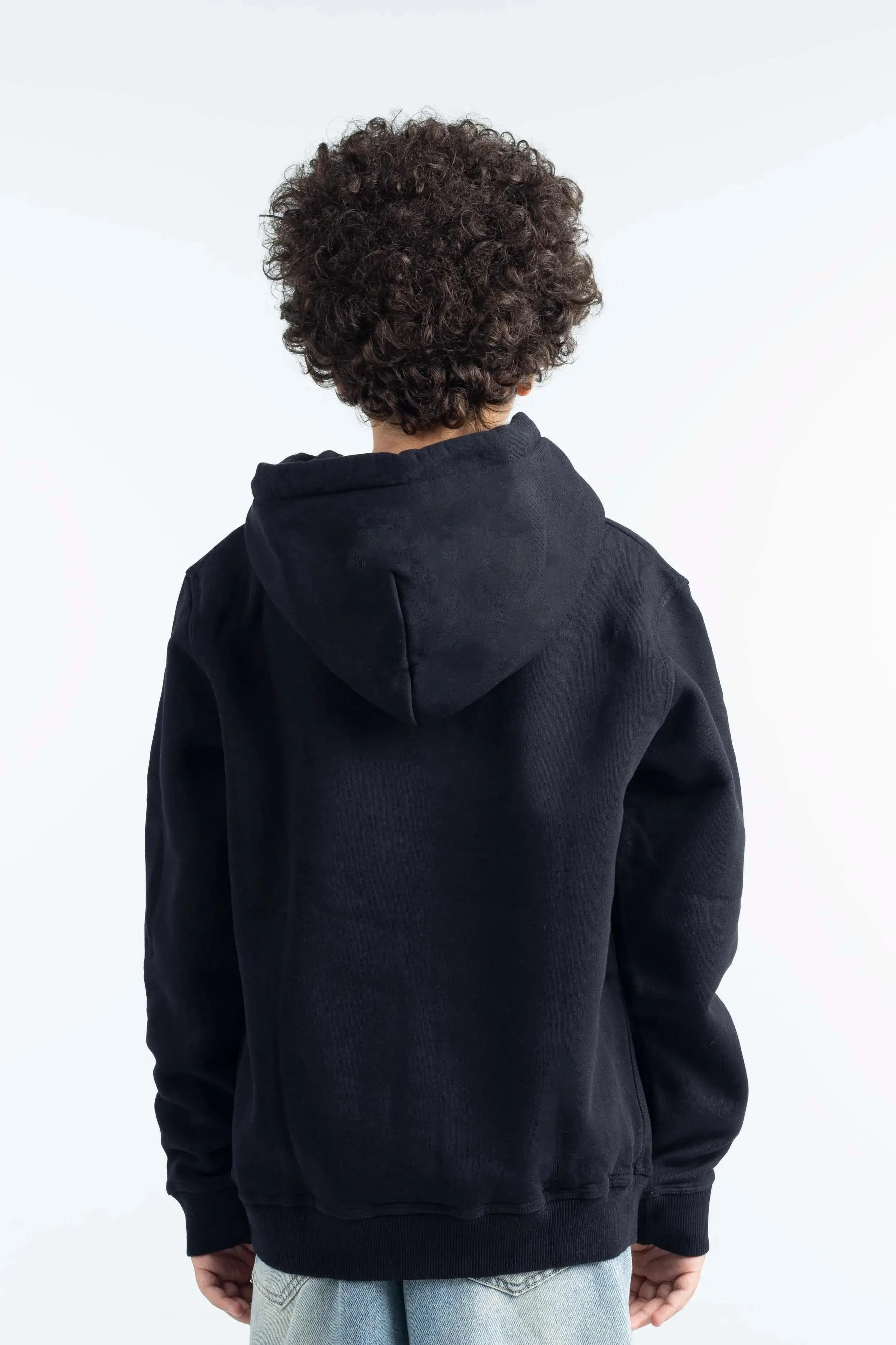 "SUPPORT YOUR FRIENDS" Kids Hoodie - Black