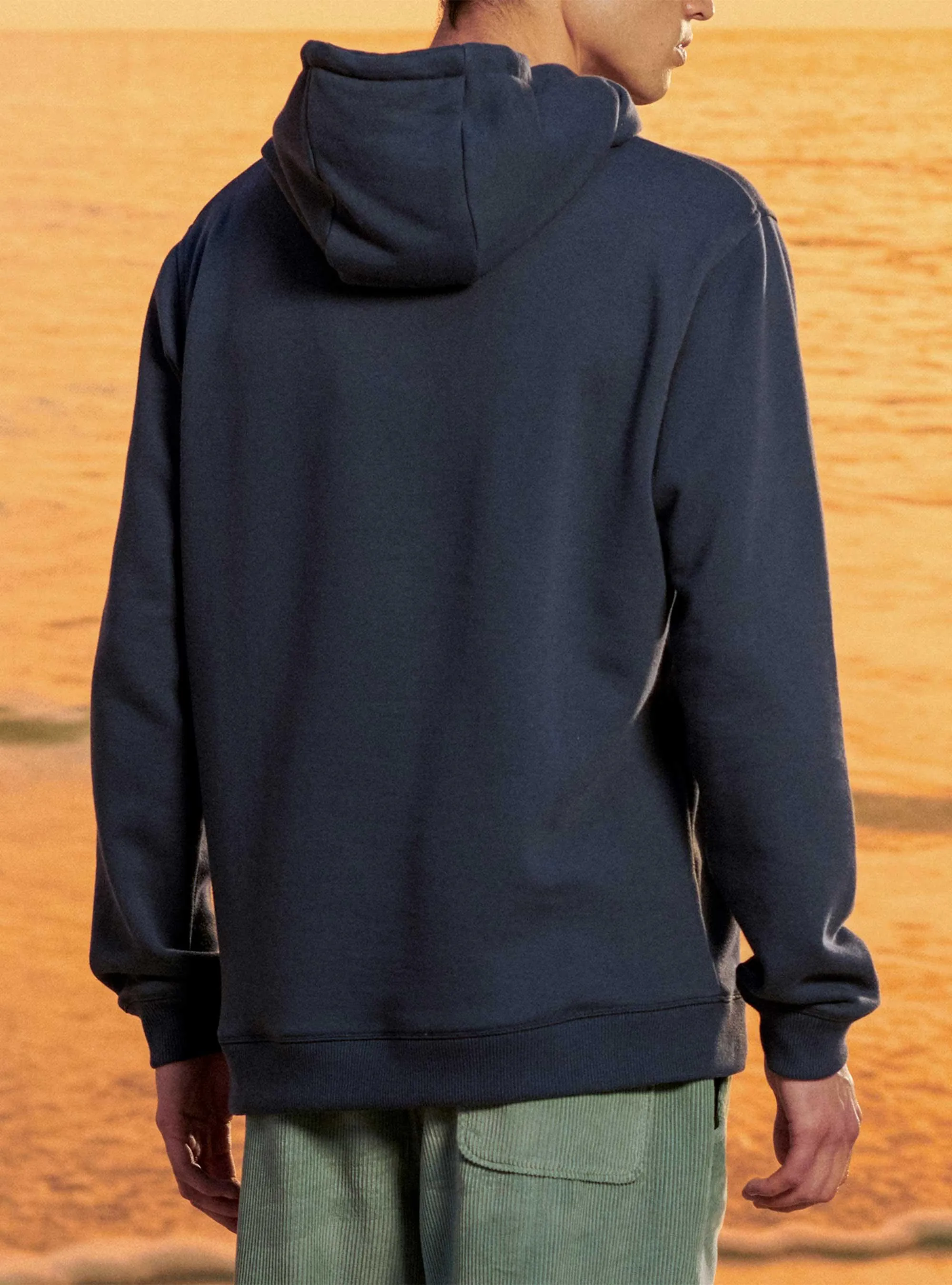 REGULAR HOODIE WITH FRONT PRINT