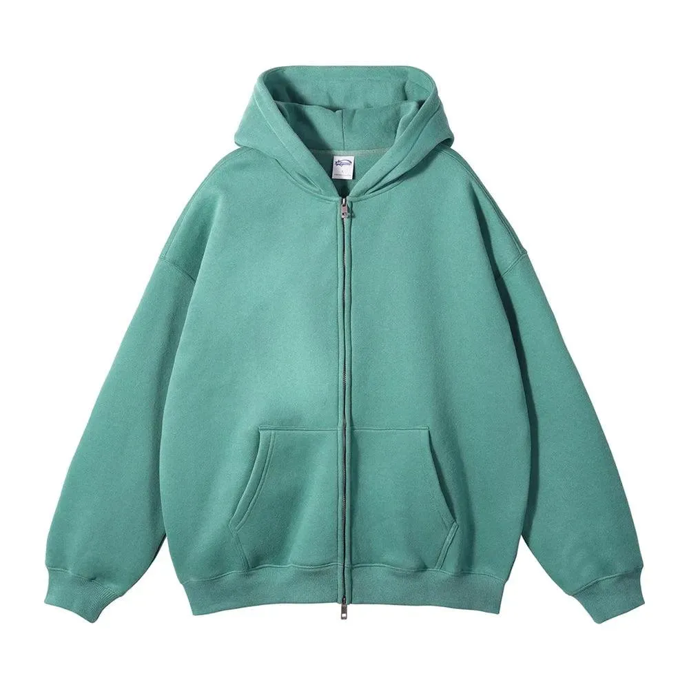 Retro Street Fleece Hoodie