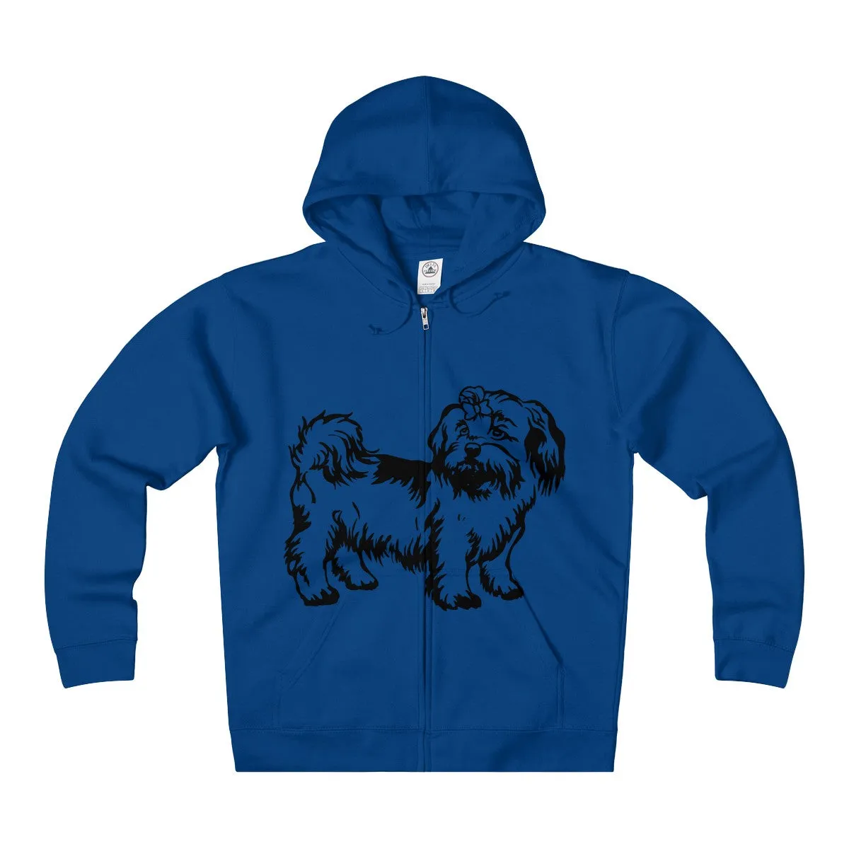 Shih Tzu Unisex Heavyweight Fleece Zip Hoodie
