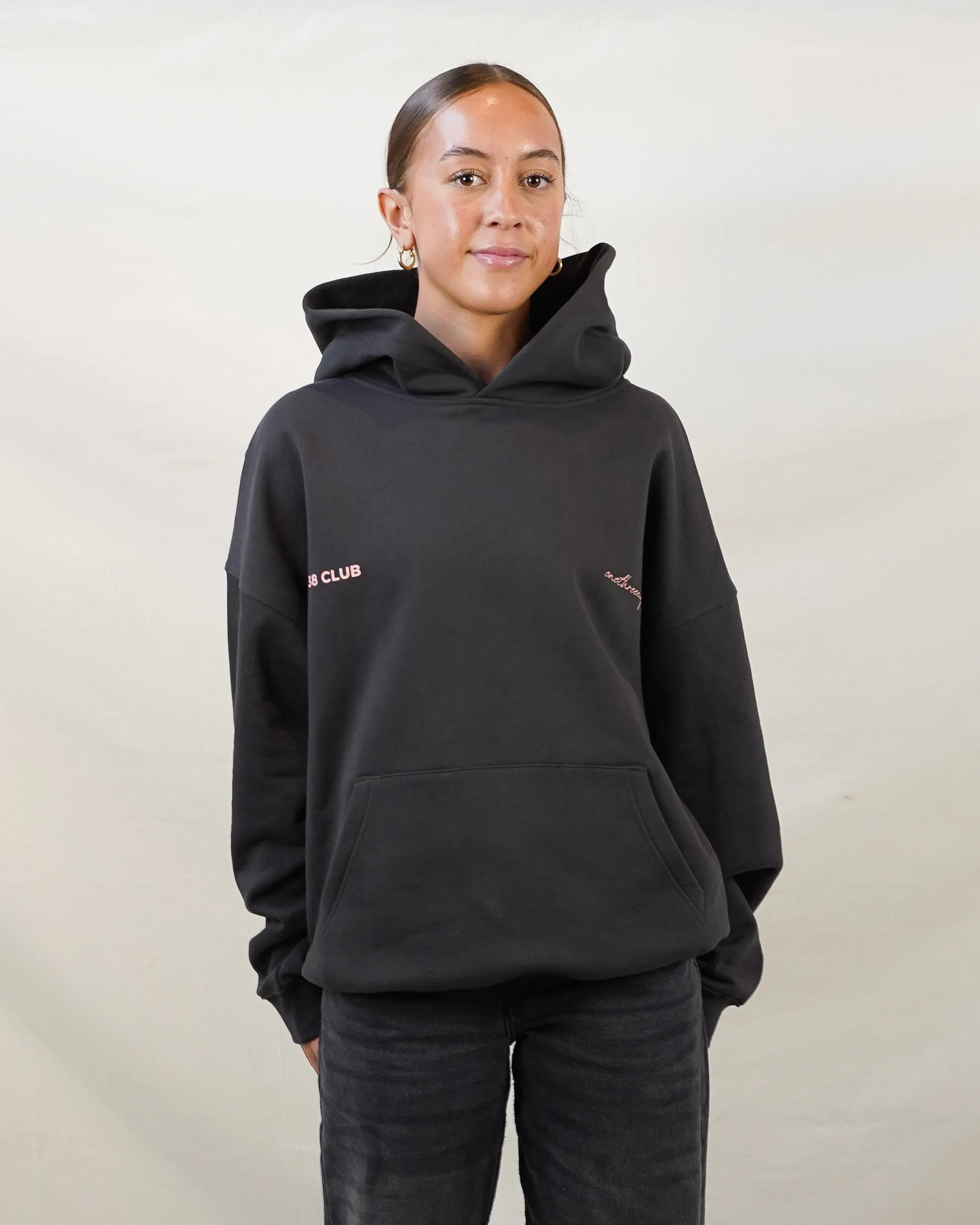 THE 138 CLUB HOODIE - CHARCOAL