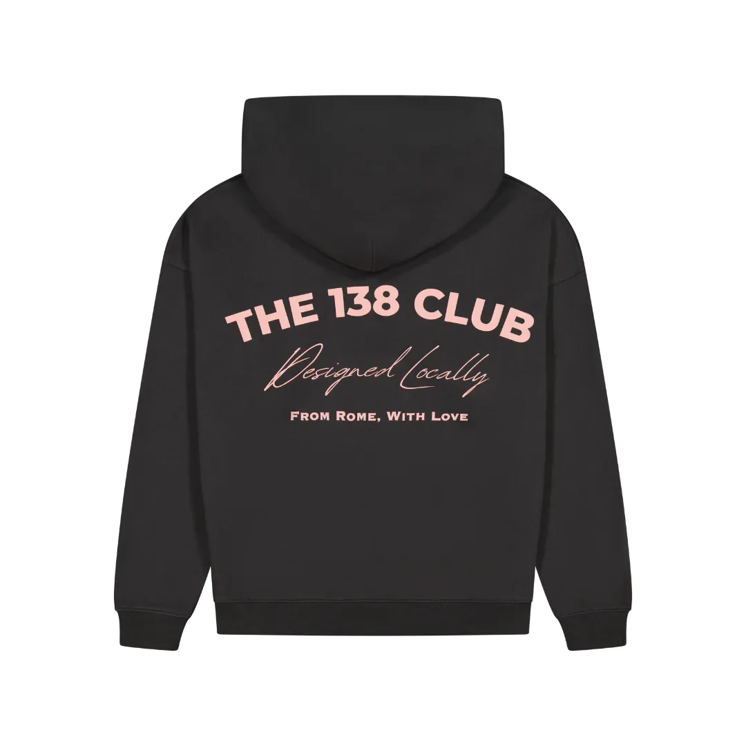 THE 138 CLUB HOODIE - CHARCOAL