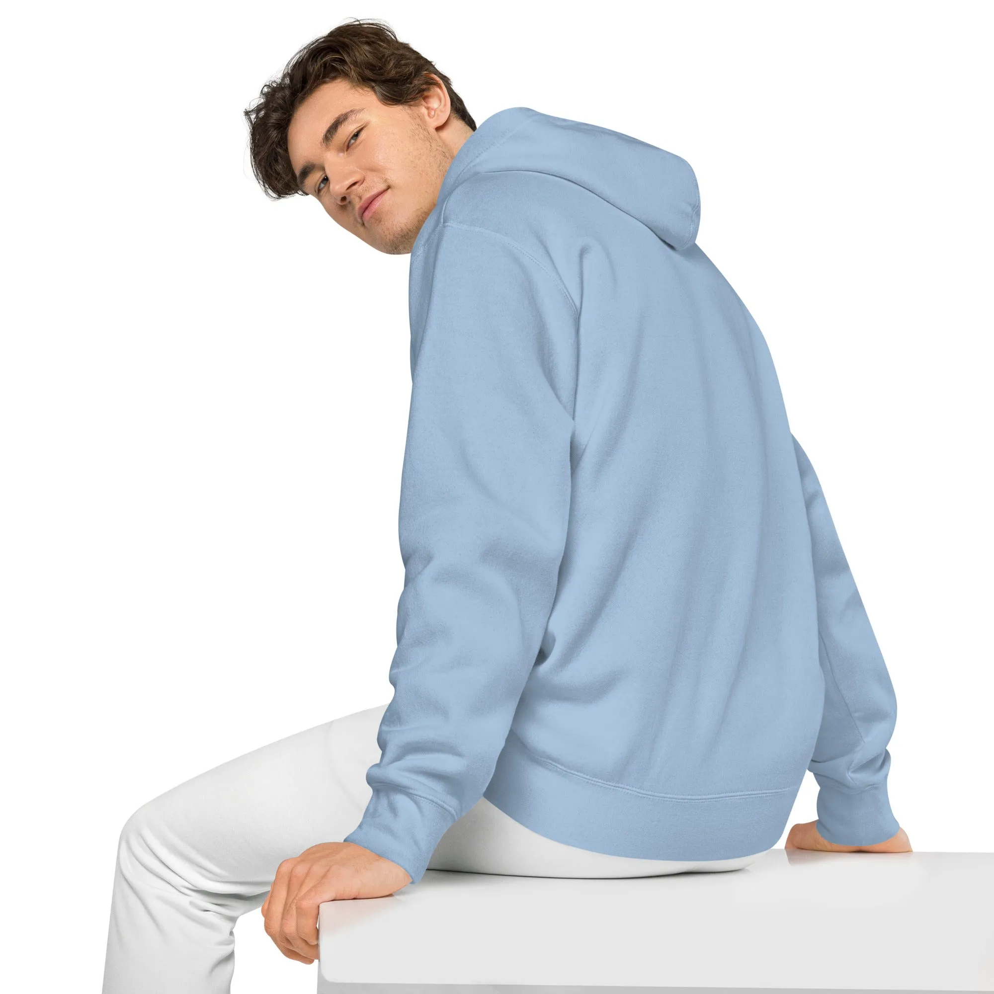 Unicorn Lovers Design Unisex Pigment-Dyed Hoodie
