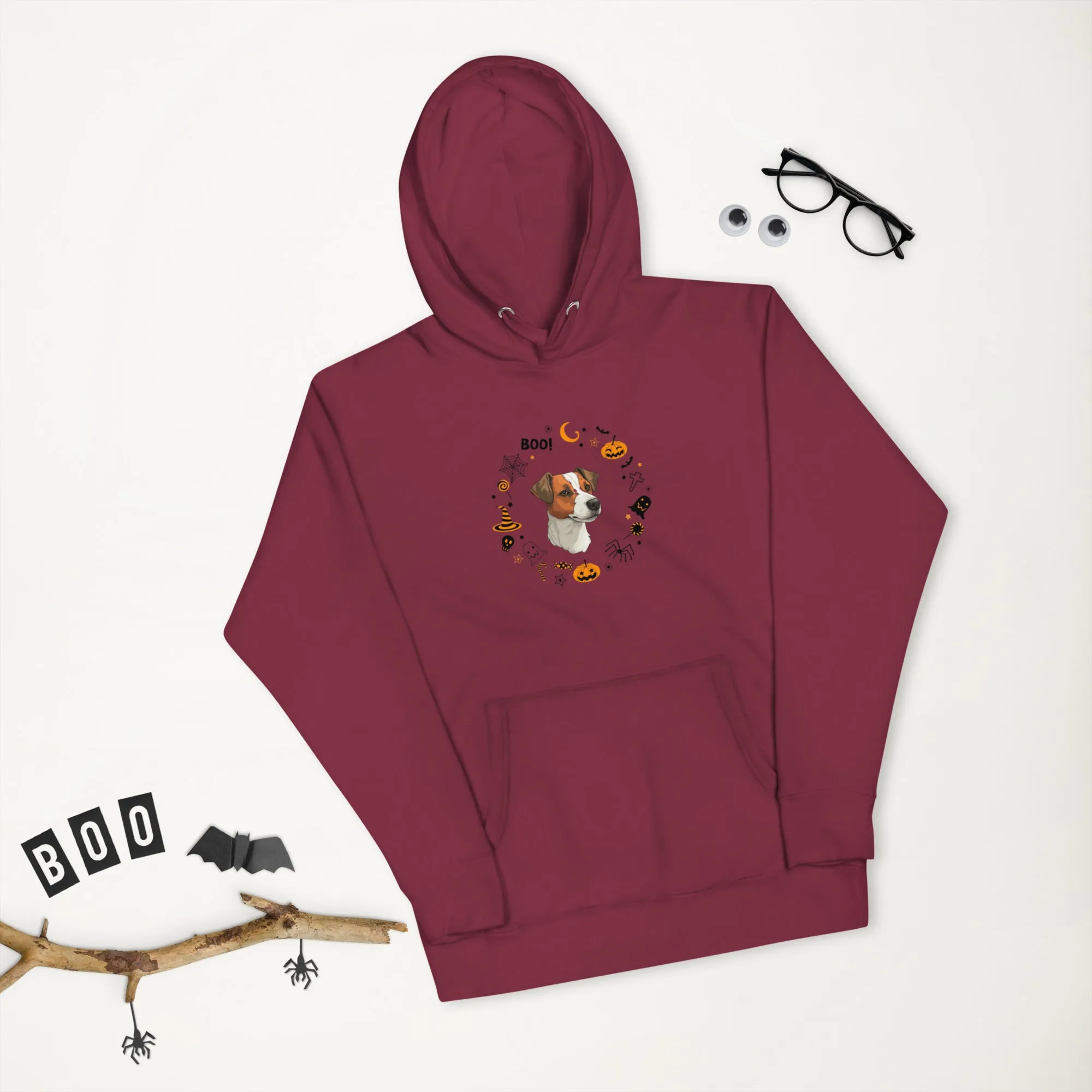 Unisex Hoodie / Jack Russel terrier gift / Parson Russel dog Halloween gift for dog lovers