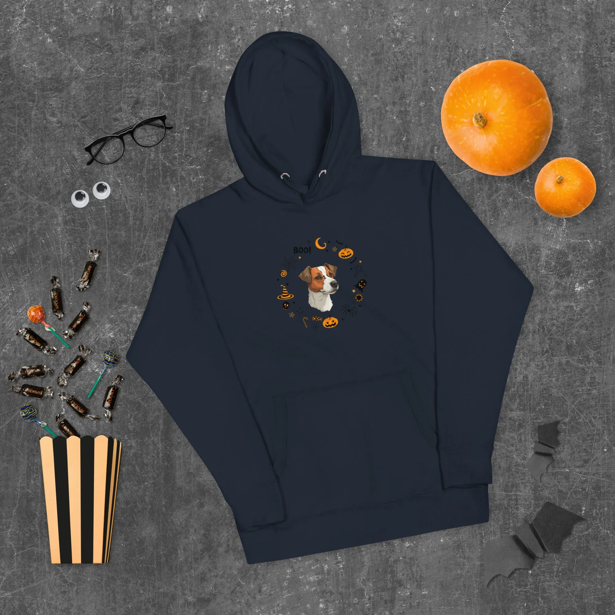 Unisex Hoodie / Jack Russel terrier gift / Parson Russel dog Halloween gift for dog lovers