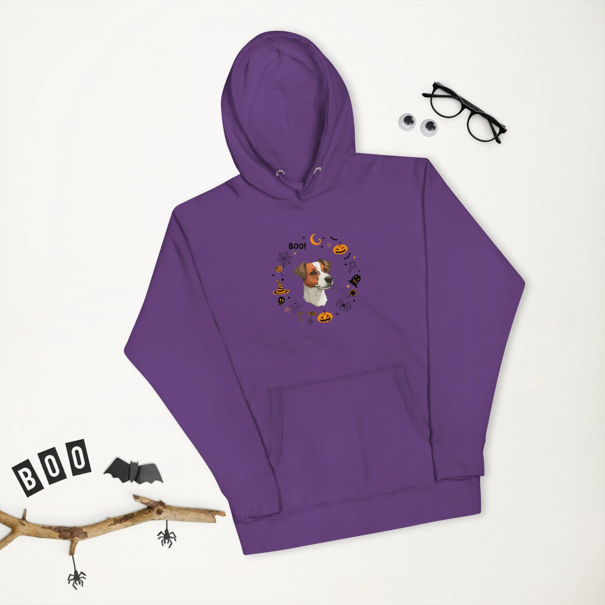 Unisex Hoodie / Jack Russel terrier gift / Parson Russel dog Halloween gift for dog lovers