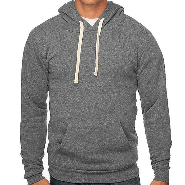 Unisex Triblend Fleece Hoodie (Vintage Grey)