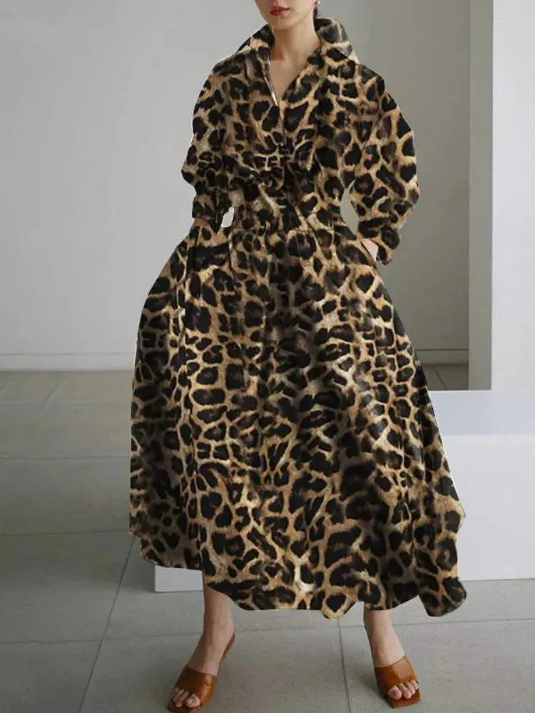 Vintage Chic S-5XL Ruched Maxi Dress