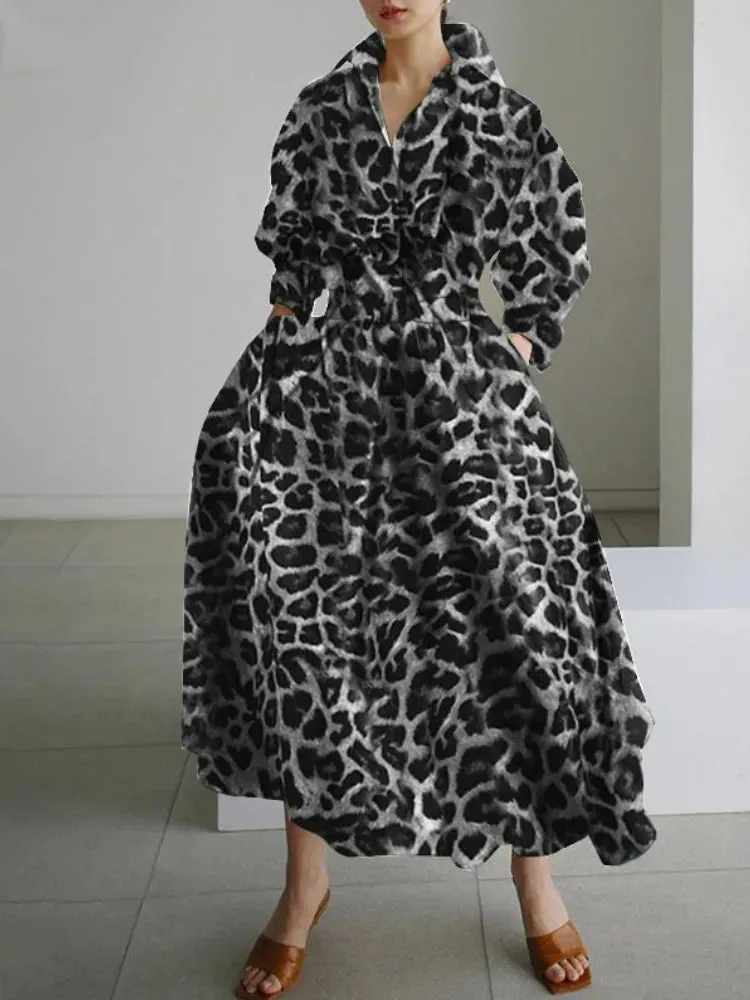 Vintage Chic S-5XL Ruched Maxi Dress
